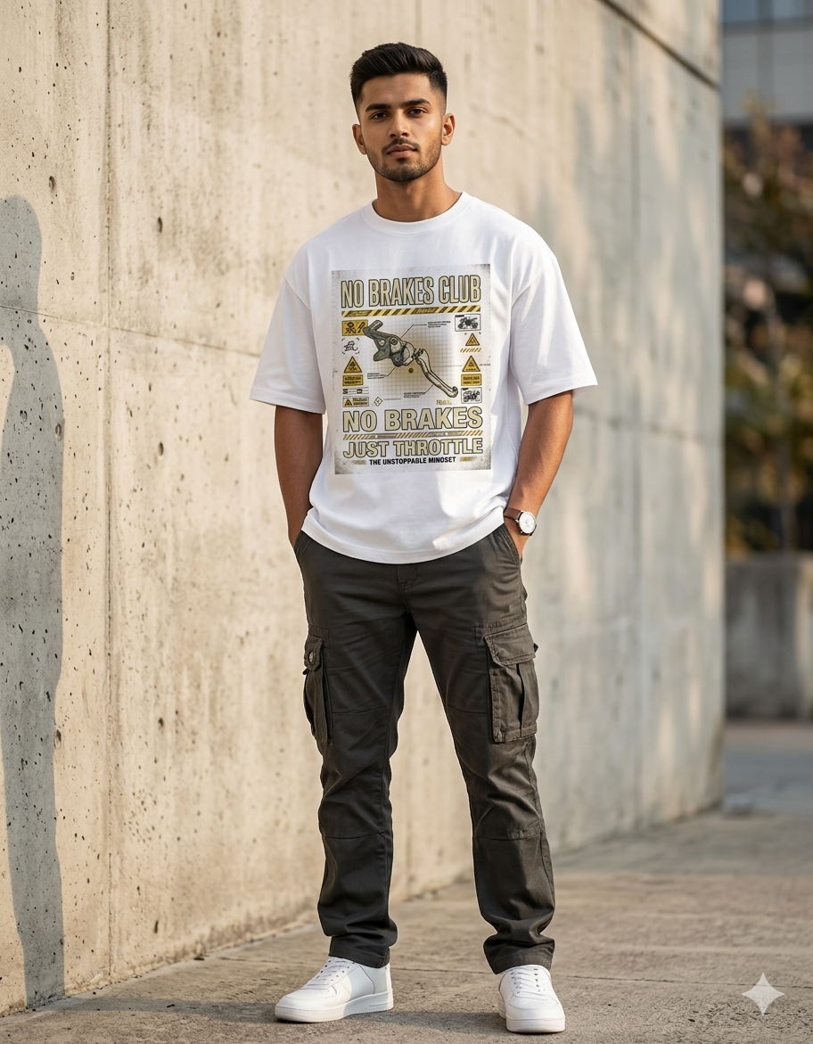 No Breakes Club Oversized fit