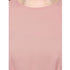 Generic Women's Polyester Solid Long Sleeves Regular Top (Pink)