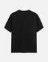 Black unisex t-shirt Plain