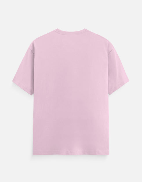 Pink unisex t-shirt Plain