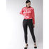 Generic Women's Polyester Solid Long Sleeves Top (Coral)